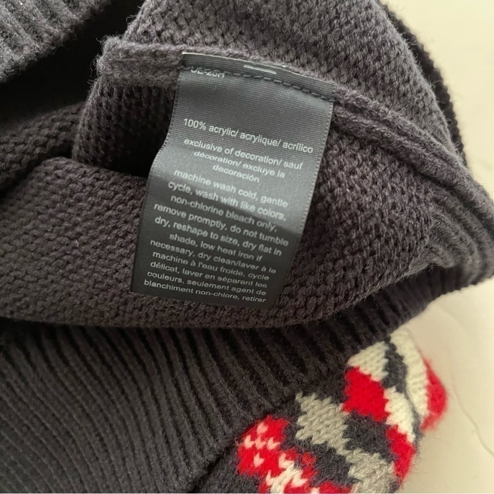 Tommy Hilfiger Womens Pattern Turtle Neck Pullover Sweater - Picture 7 of 8